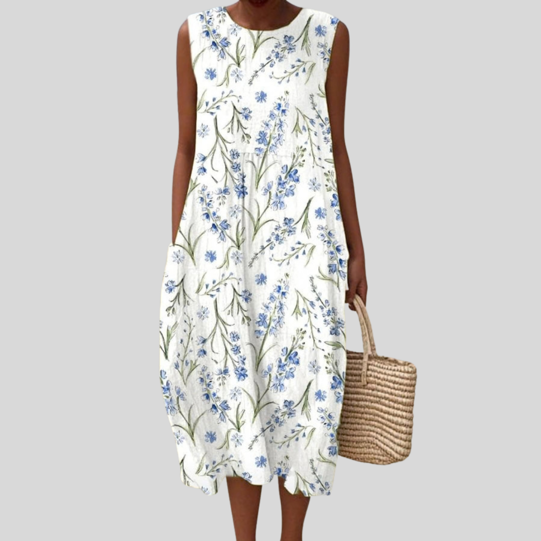 Fliessendes und bequemes Kleid