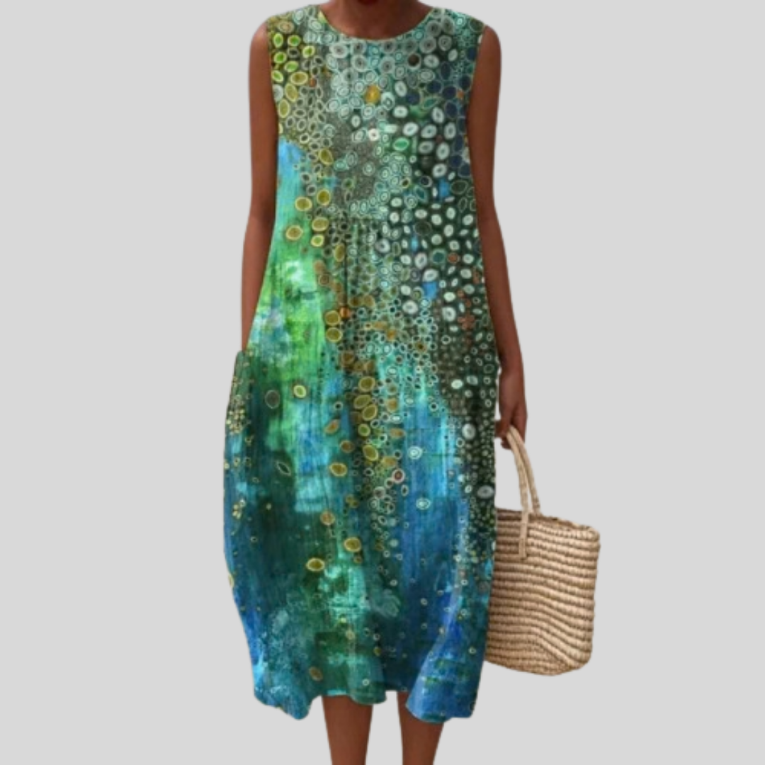 Fliessendes und bequemes Kleid