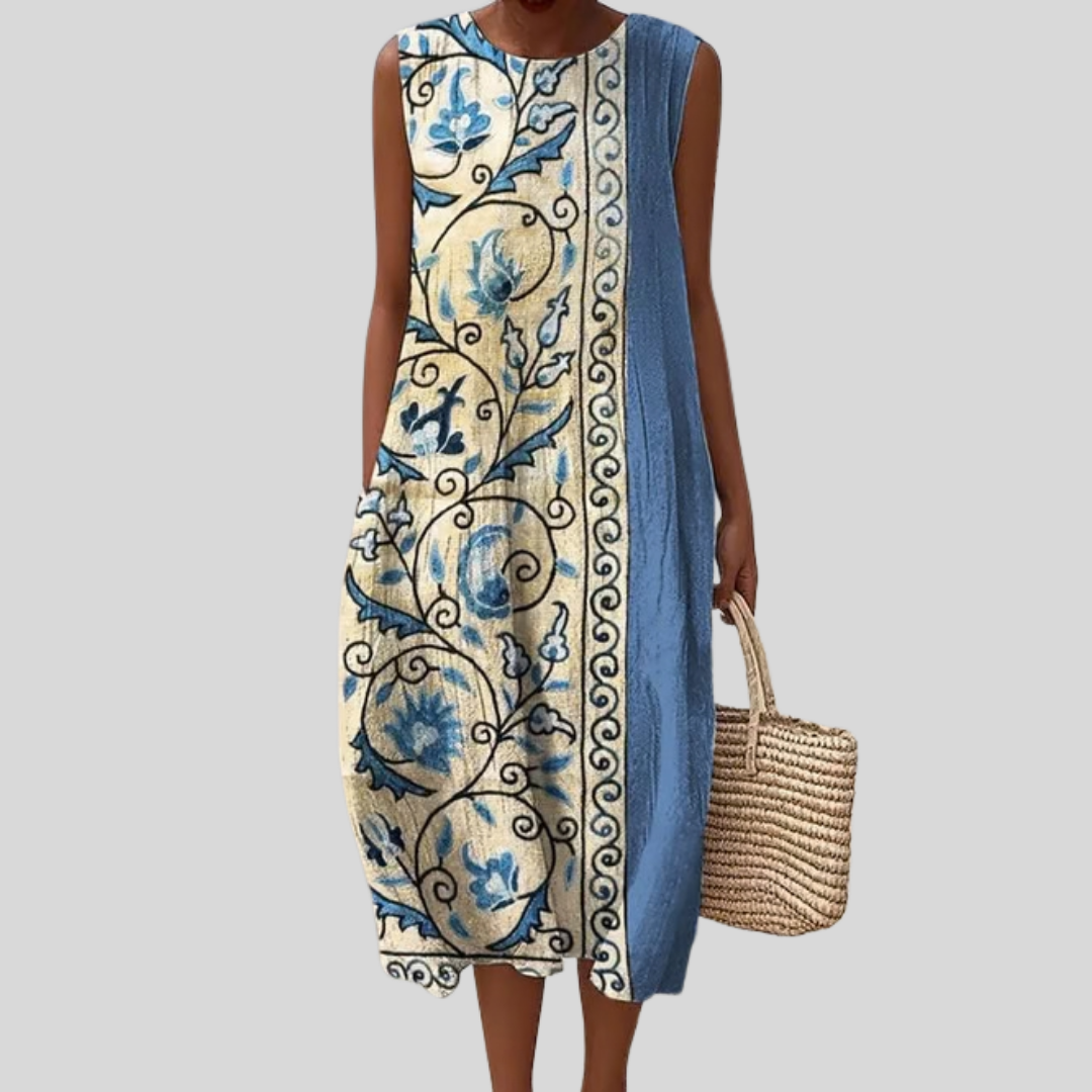 Fliessendes und bequemes Kleid