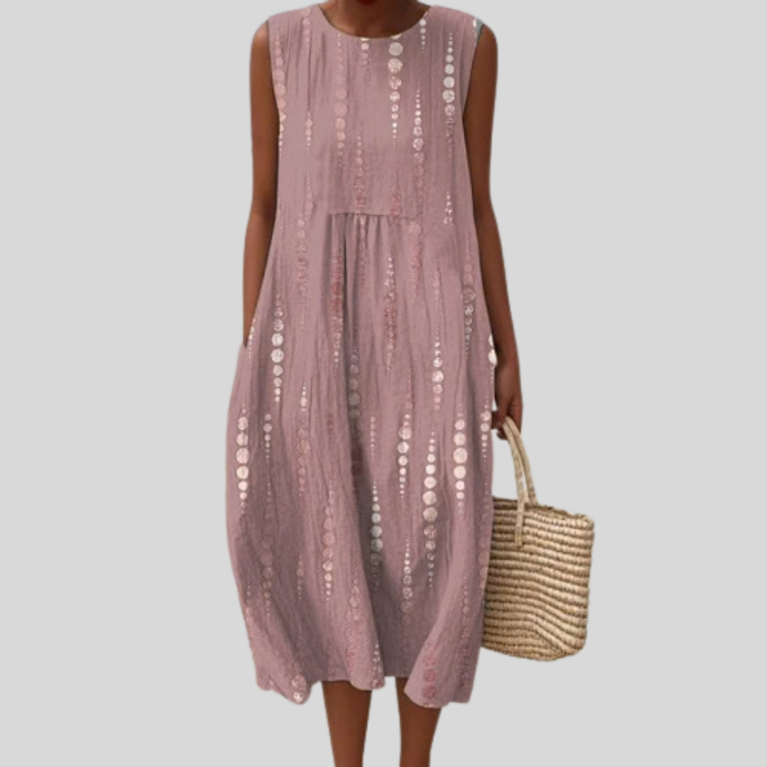 Fliessendes und bequemes Kleid