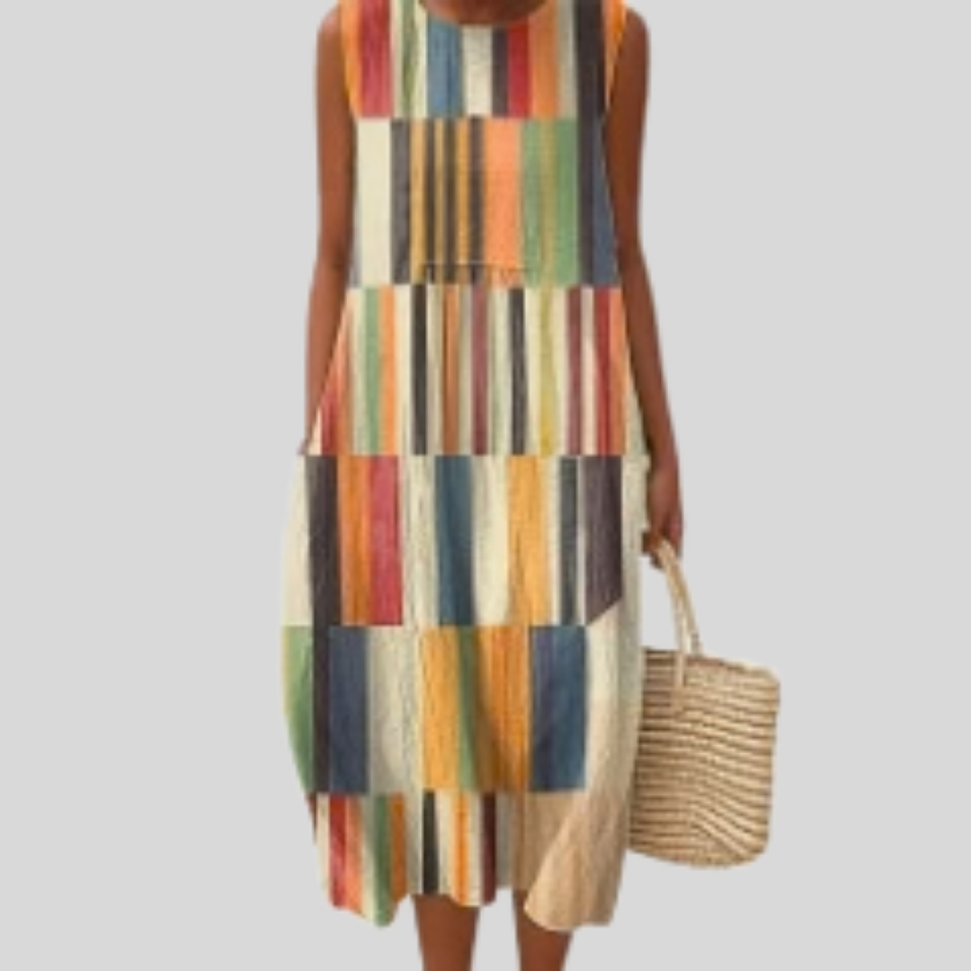 Fliessendes und bequemes Kleid