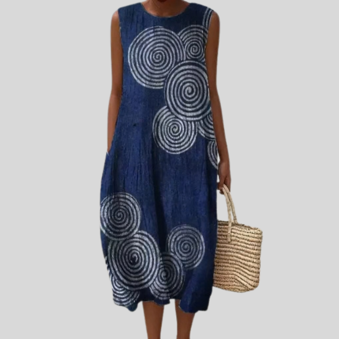 Fliessendes und bequemes Kleid