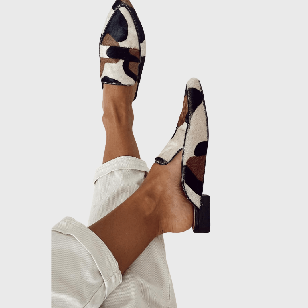 LIORA | LOAFER MIT ABSTRAKTEM MUSTER