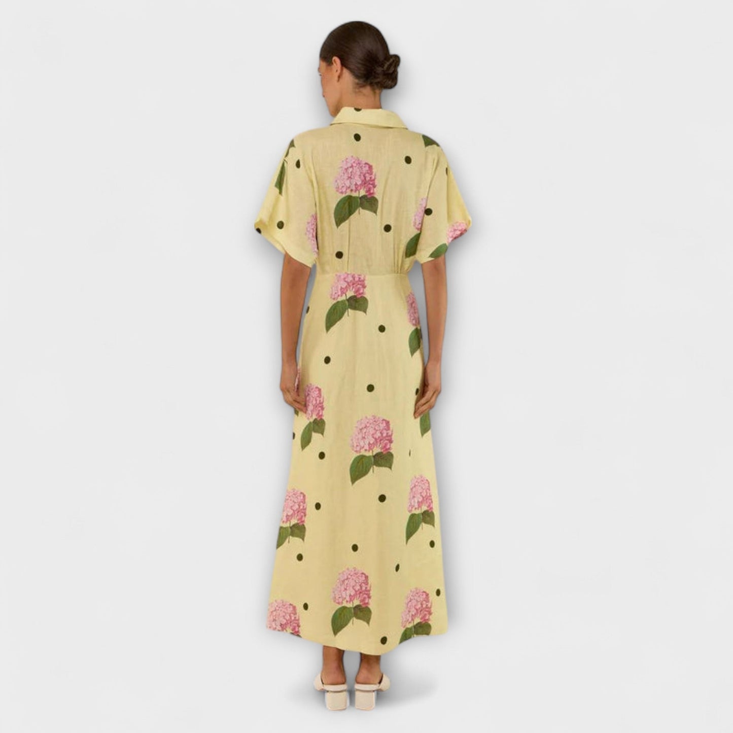 Kayla - Langes Fliessendes Kleid