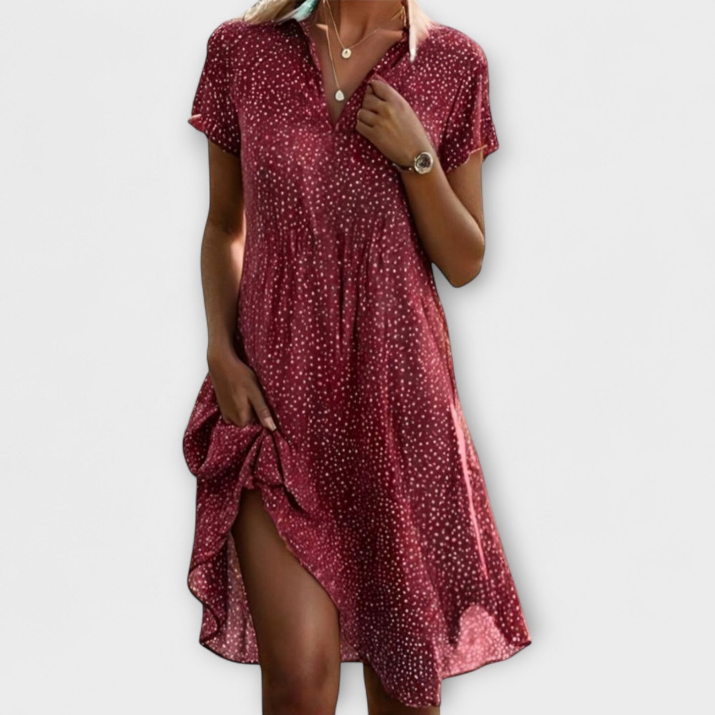Sofia - Fliessendes Sommerkleid mit zeitlosem Look