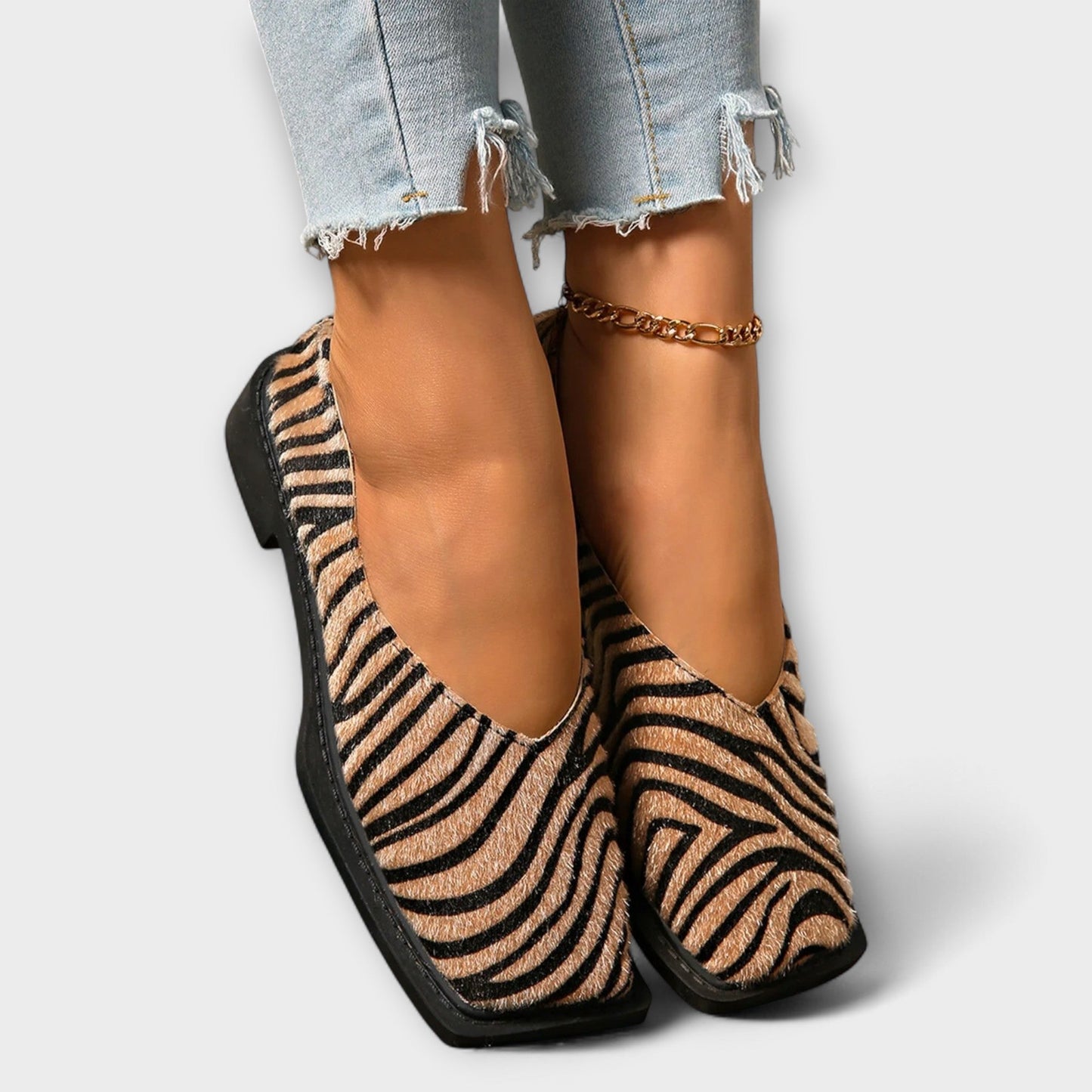 Ulani – Freizeitschuhe mit Zebramuster