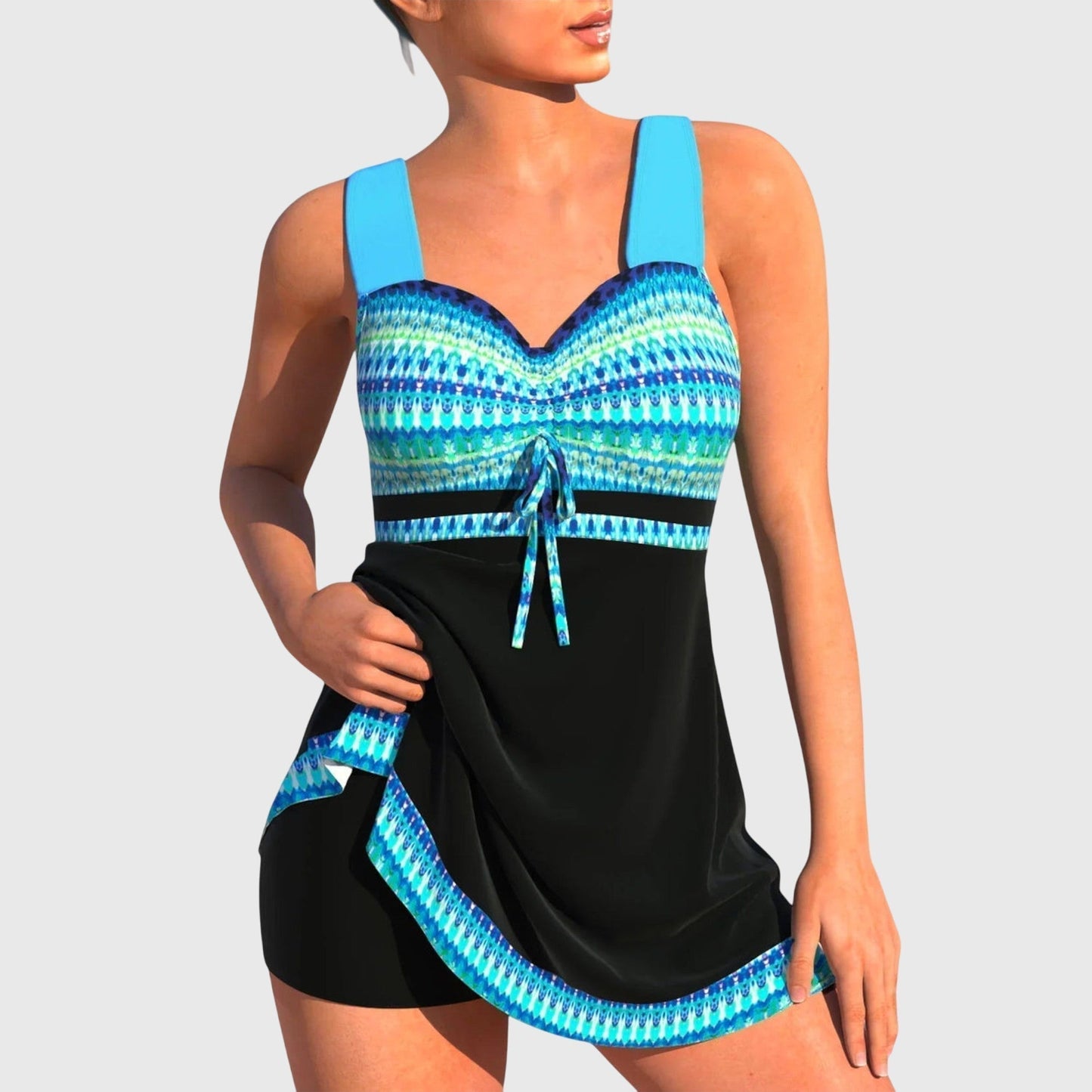 DELACROIX | Eleganter Ozean-Tankini
