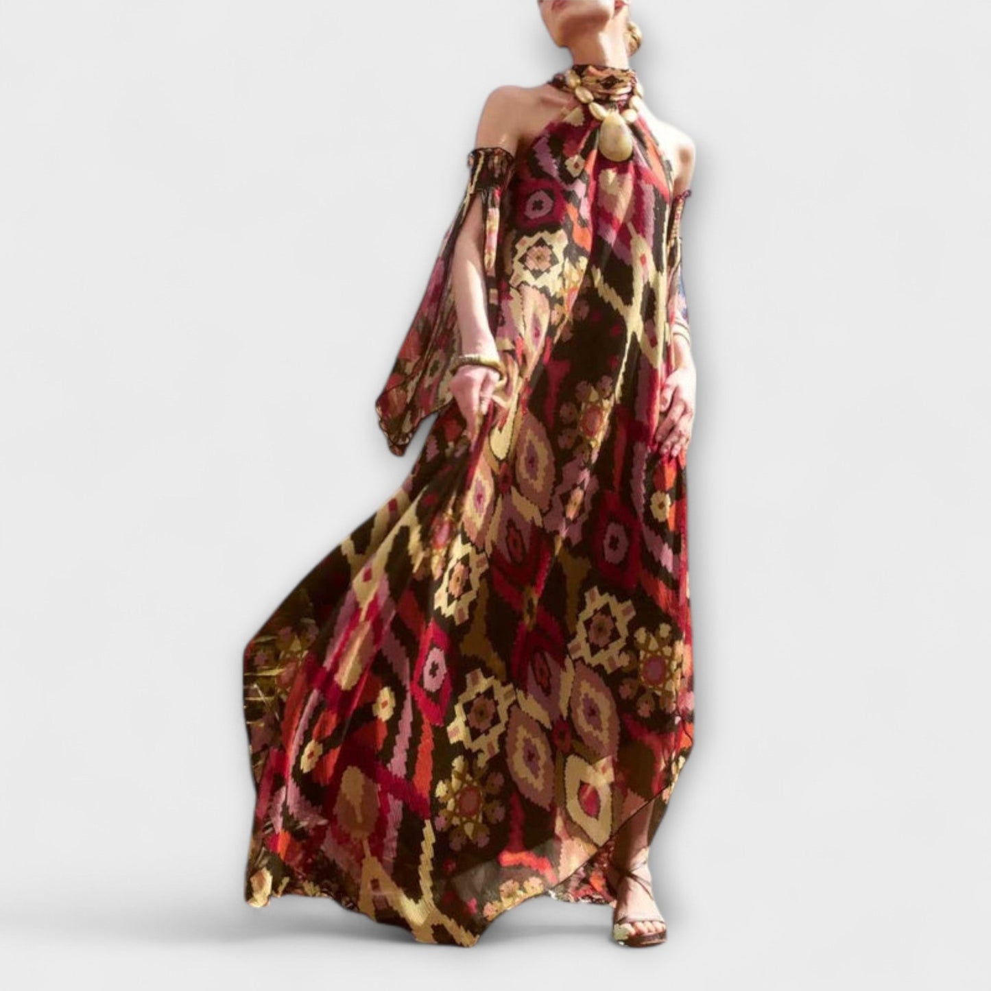 Monroe - Bohemian-inspiriertes Maxikleid