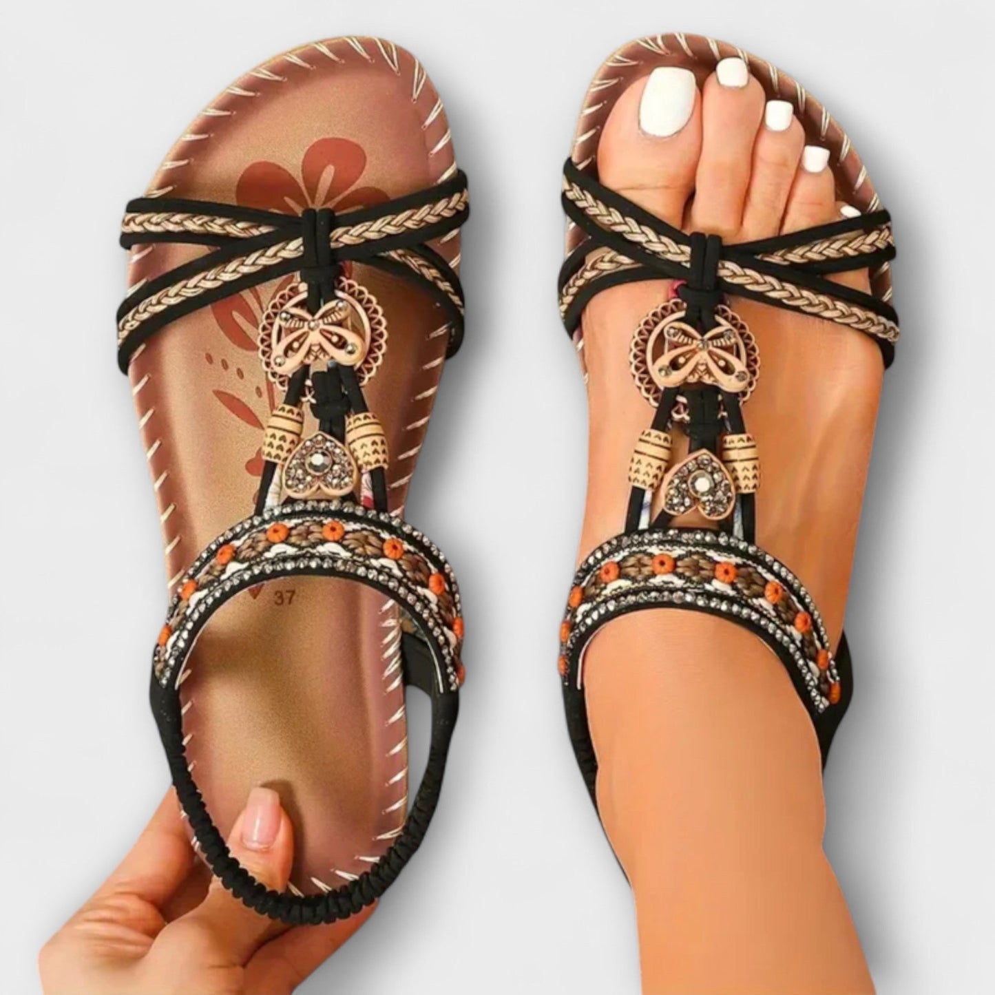 Clara - Sandalen inspiriert von Ibiza