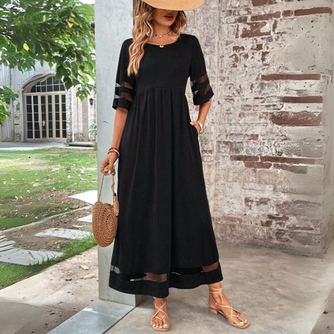 Auris – Figurfreundliches Midi-Kleid