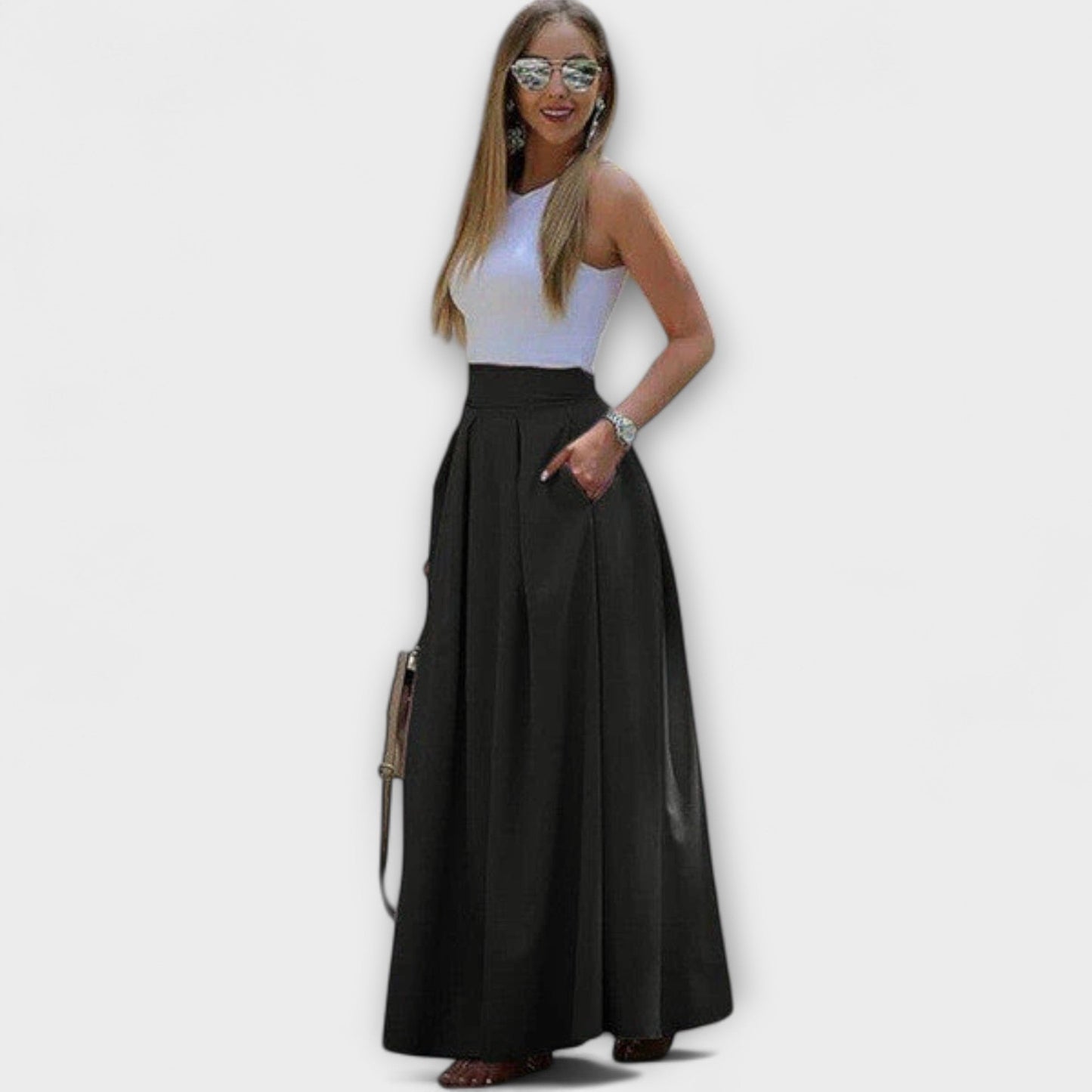 Tzafira – Eleganter Maxirock mit hoher Taille
