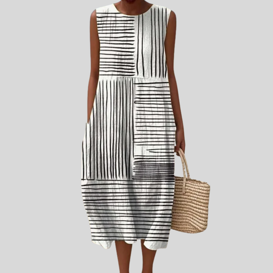 Fliessendes und komfortables Kleid