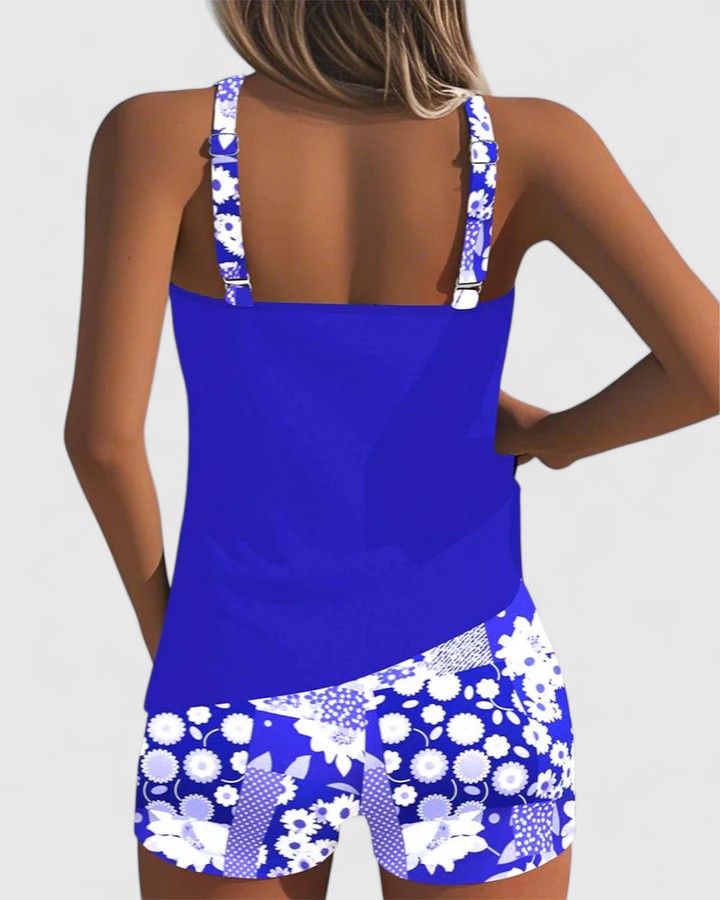 DELACROIX | Tankini Estival Chic Marine