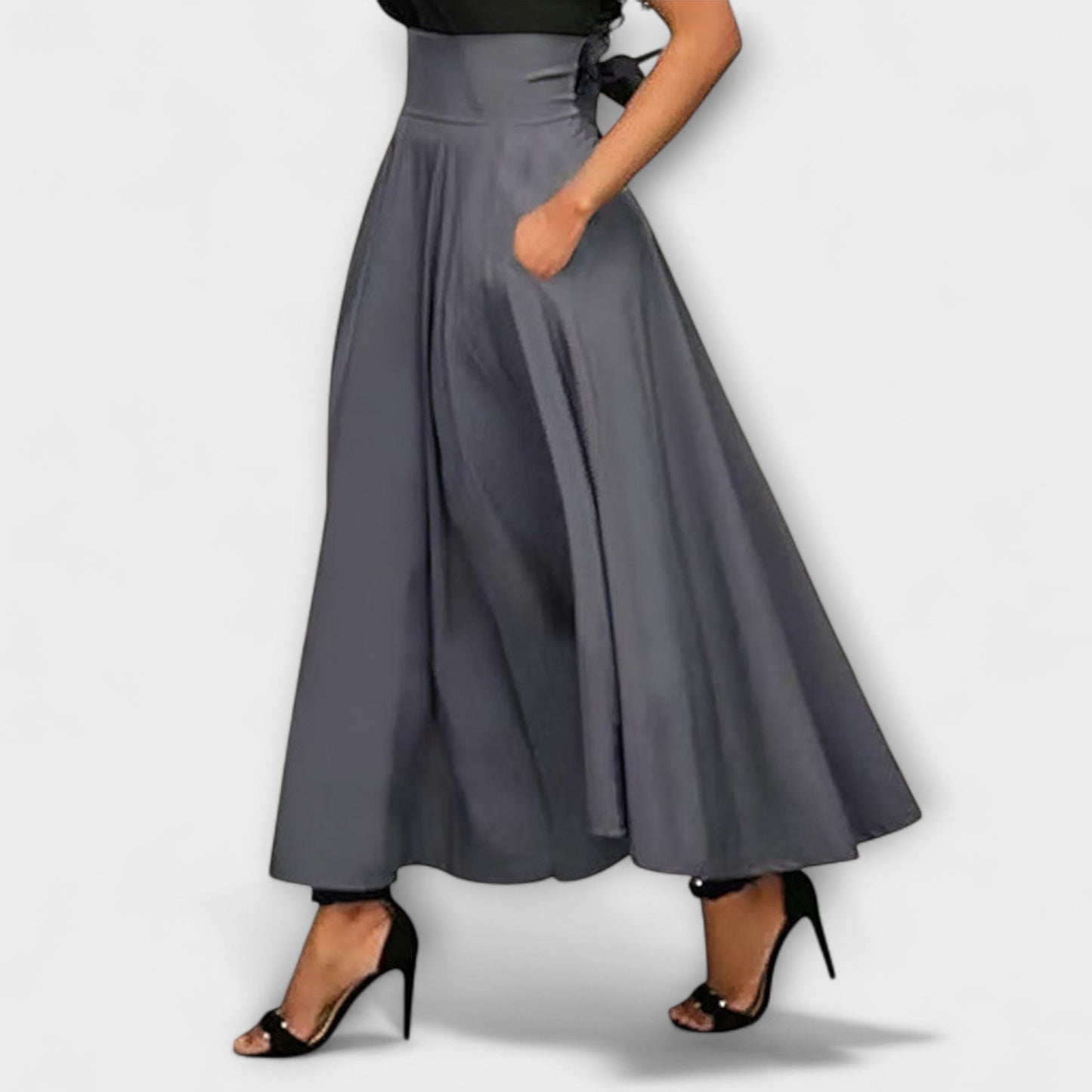Luitgard - Eleganter Maxi-Rock im Chic-Stil
