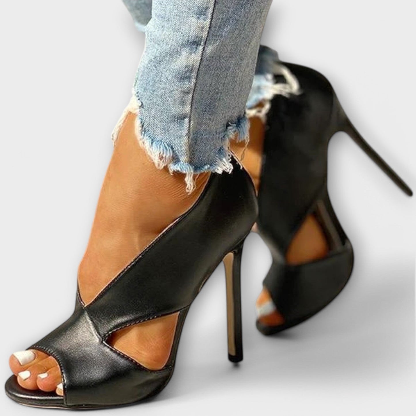 Trendige Orthopädische Sandalen mit Eleganten Absatz