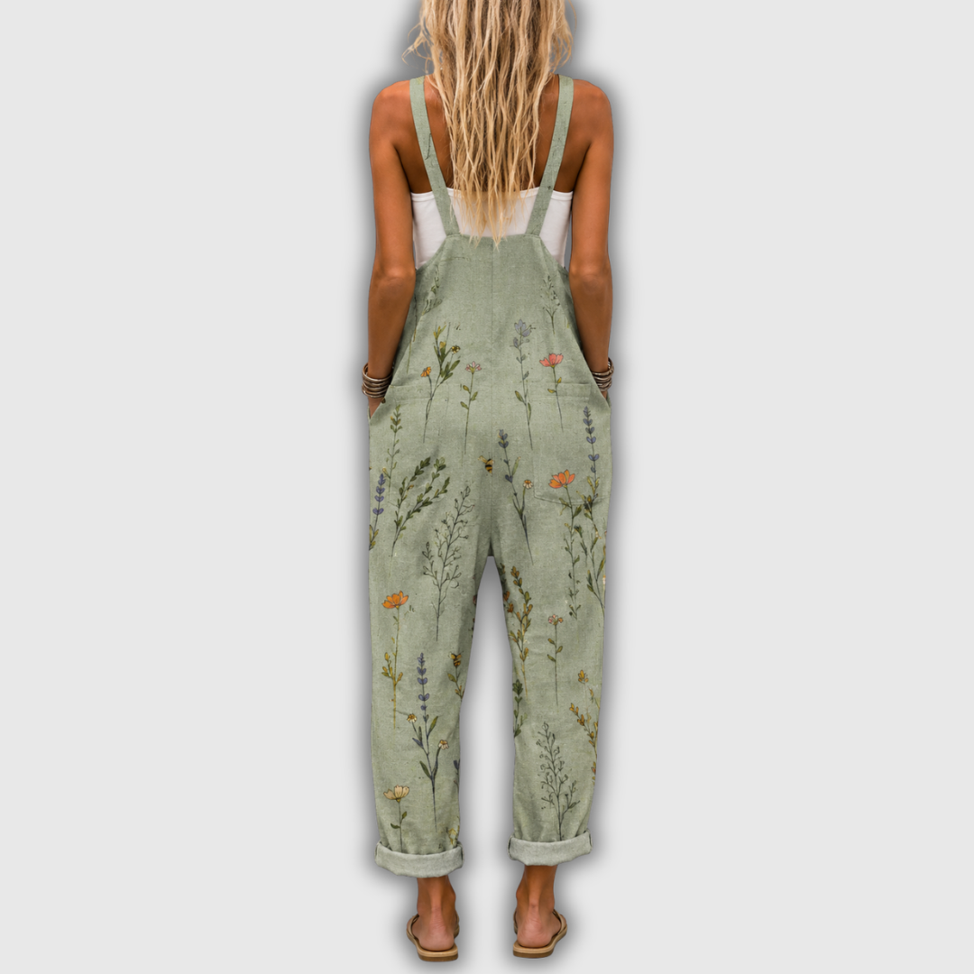 Anna™ | Latzhose mit Wildblumen-Muster