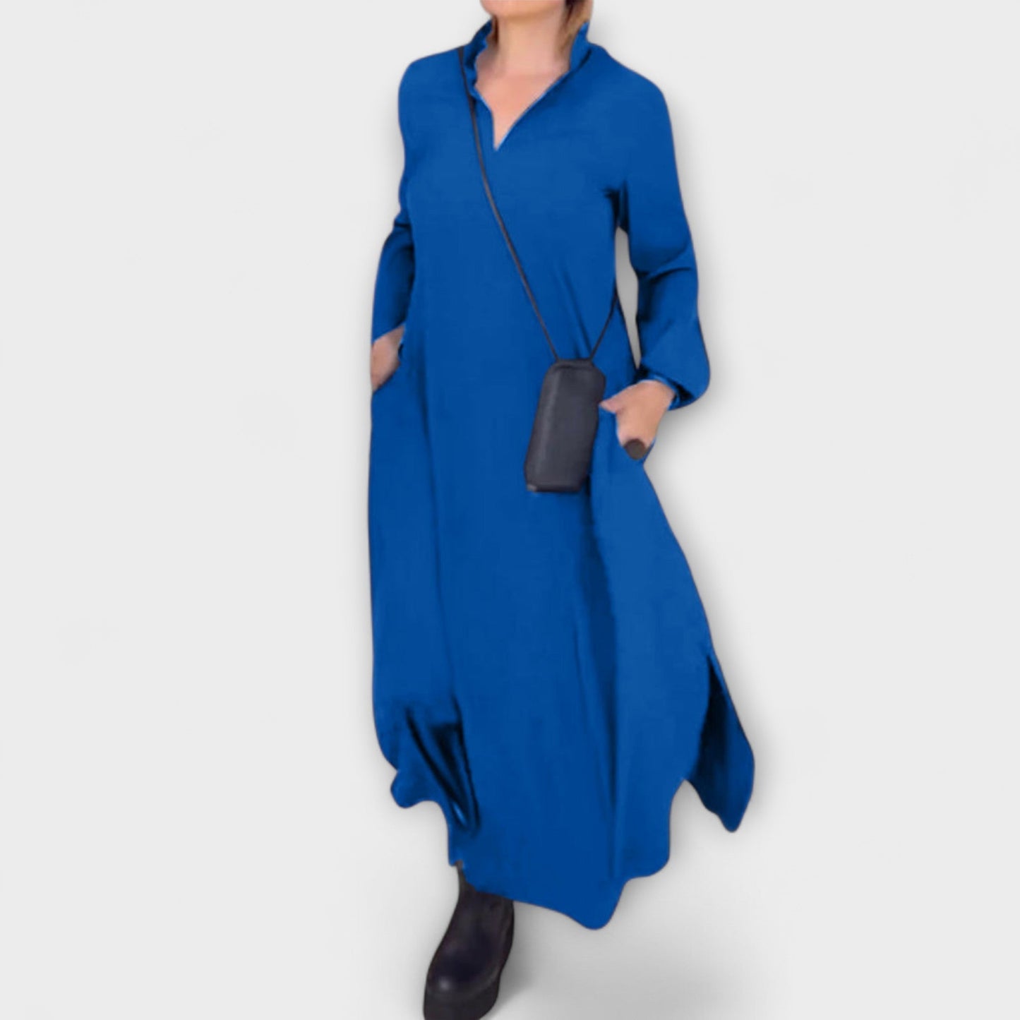 Caroline - Langes und Fliessendes Kleid