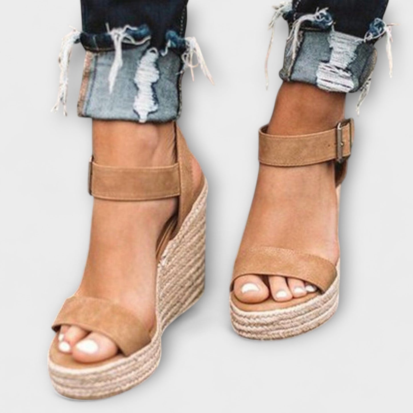 Elizabeth - Stilvolle Damenschuhe mit Gürtel