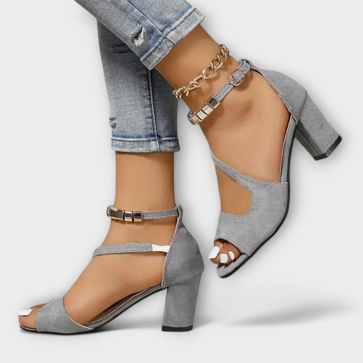Juwel - Orthopädische Damen-Sommer-High-Heels