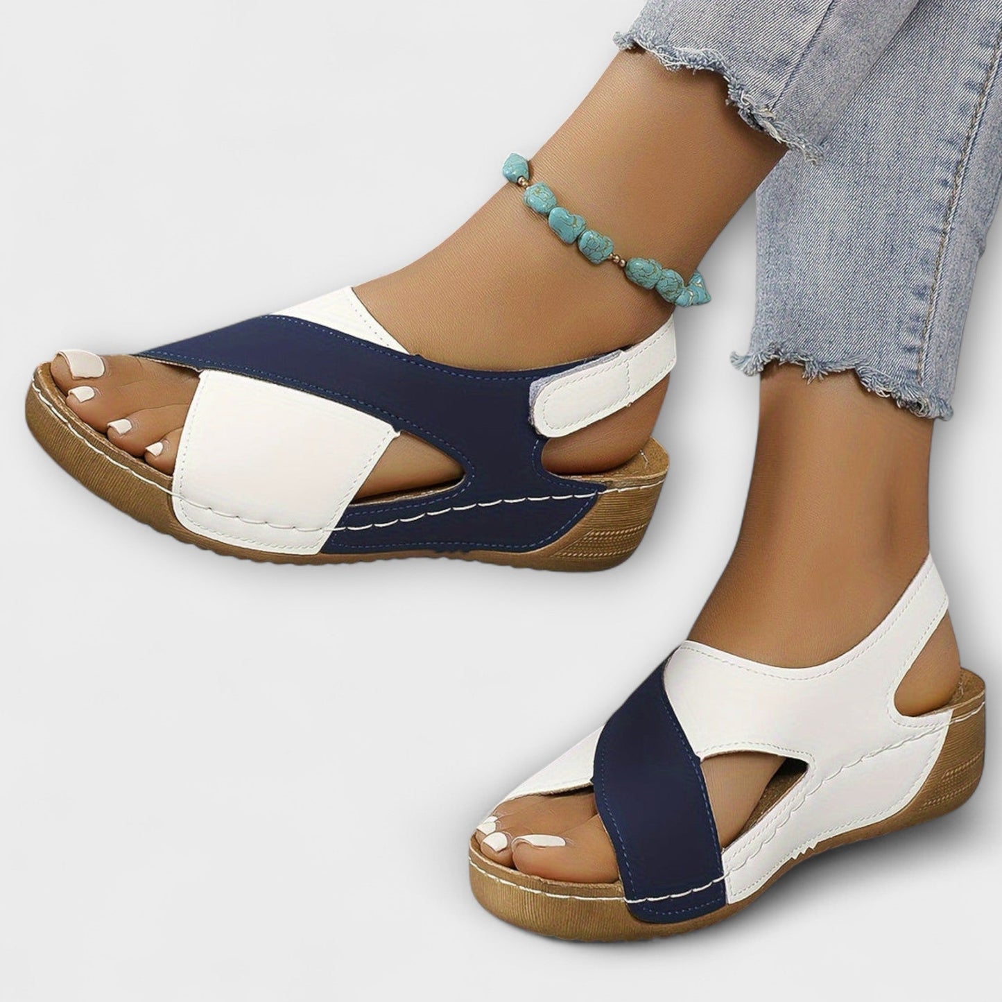 Aby - Orthopädische Atmungsaktive Wandersandalen für Damen