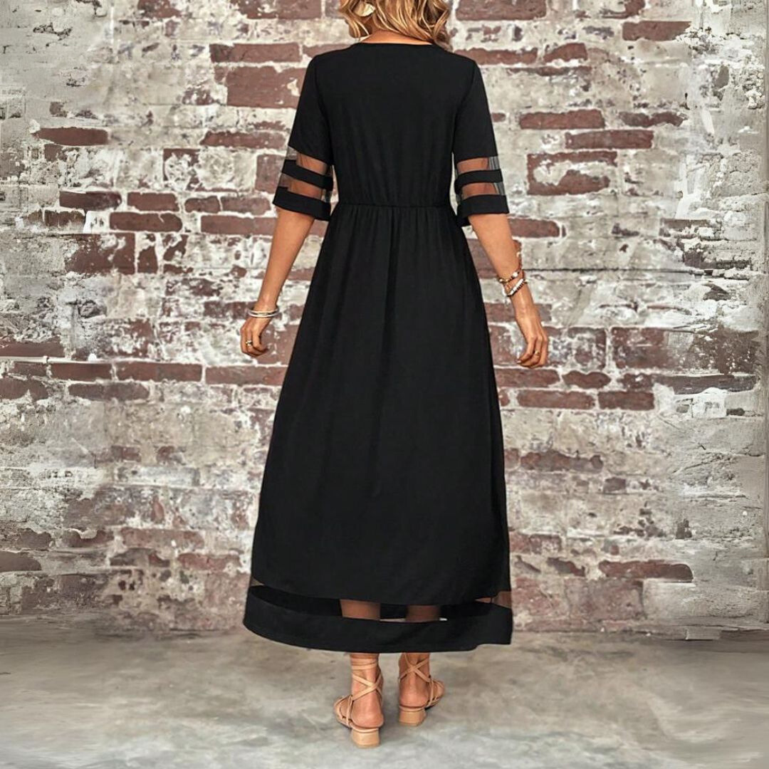 Auris – Figurfreundliches Midi-Kleid