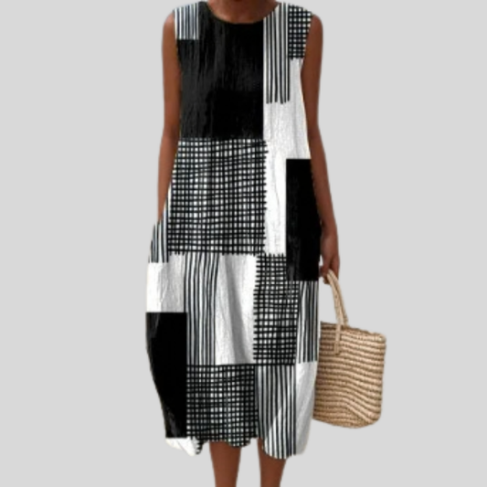 Fliessendes und bequemes Kleid