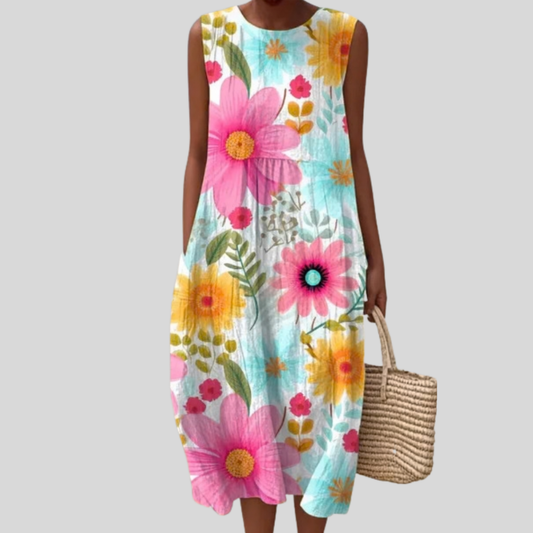 Fliessendes und bequemes Kleid