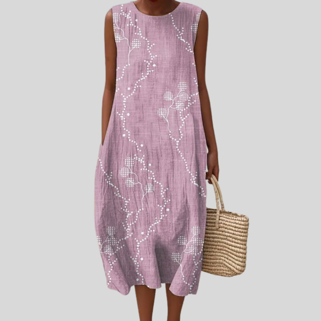 Fliessendes und bequemes Kleid