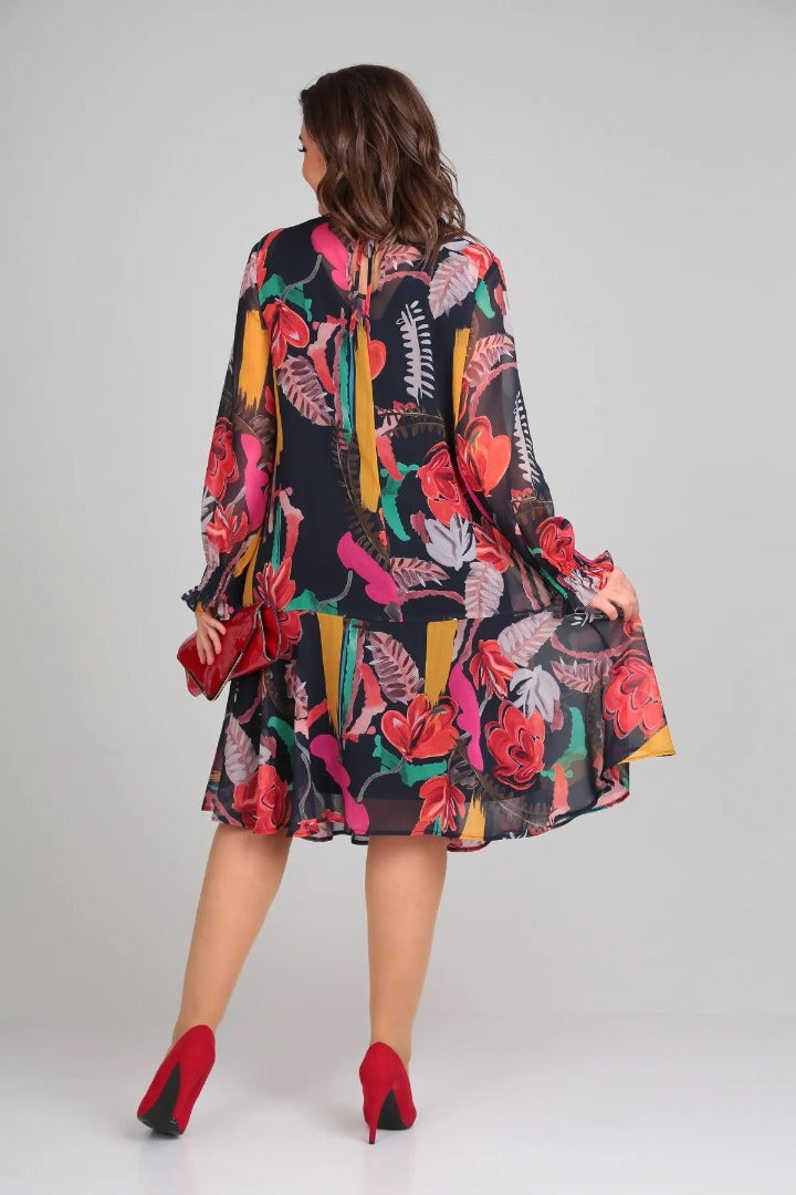 Florida – Elegantes Blumenkleid