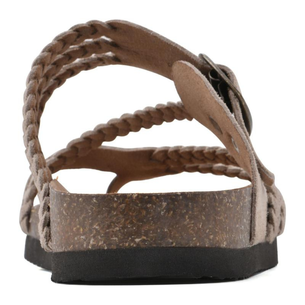 Adriana I Geflochtene Korksandalen