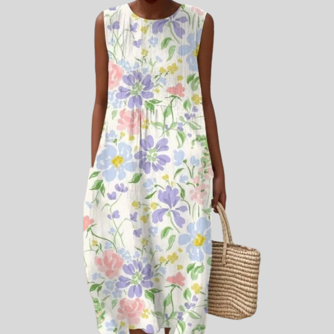 Fliessendes und bequemes Kleid