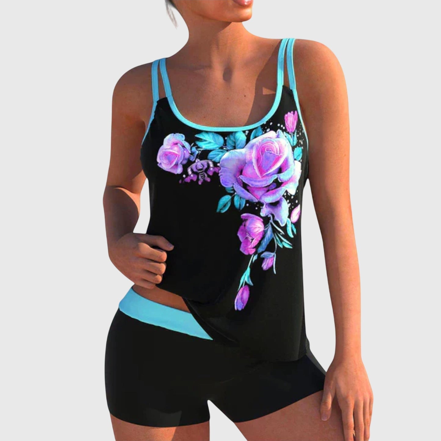 DELACROIX | Eleganter Tankini Vertrauen Elisa