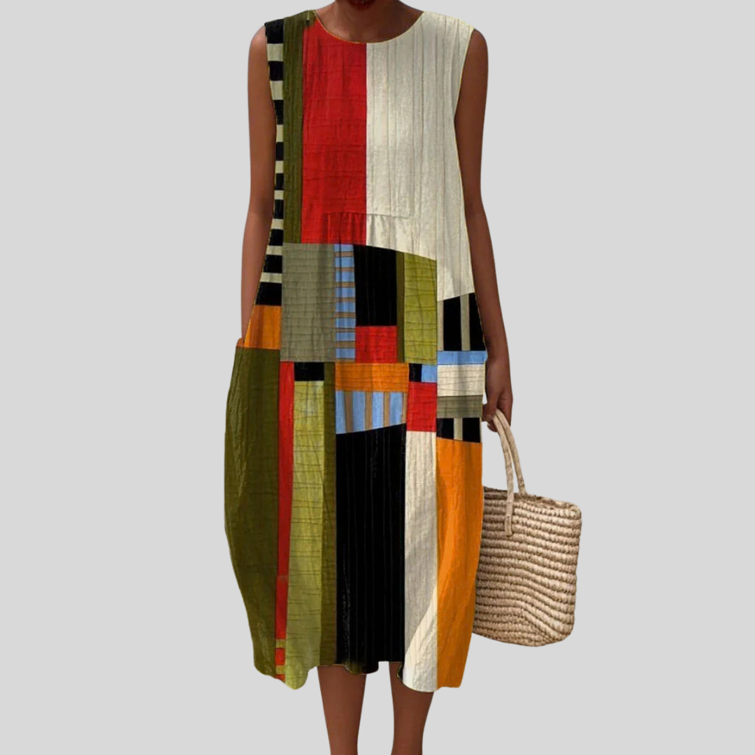 Fliessendes und bequemes Kleid