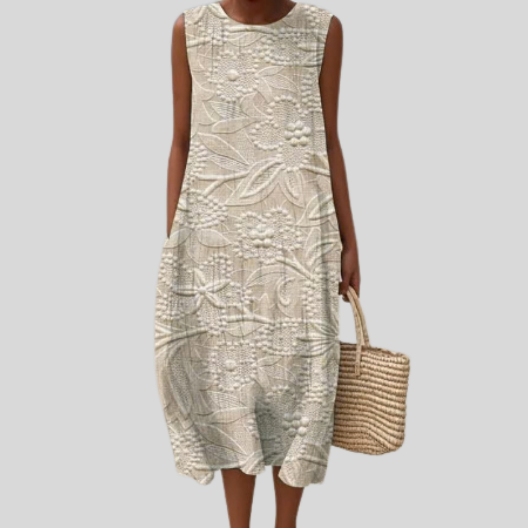 Fliessendes und bequemes Kleid