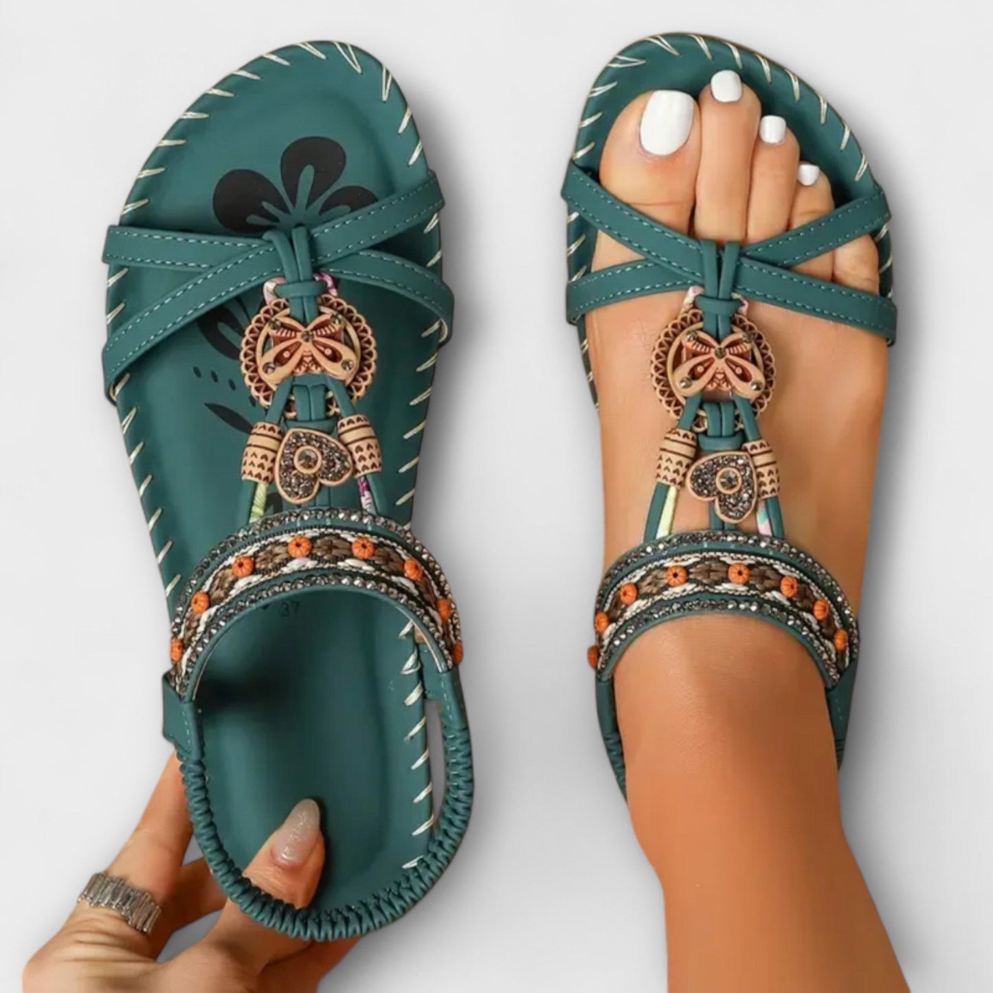 Clara - Sandalen inspiriert von Ibiza