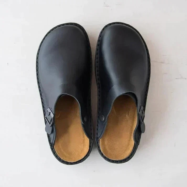 Orthopädische Lederclogs