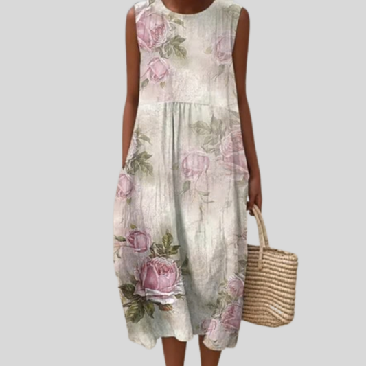 Fliessendes und bequemes Kleid