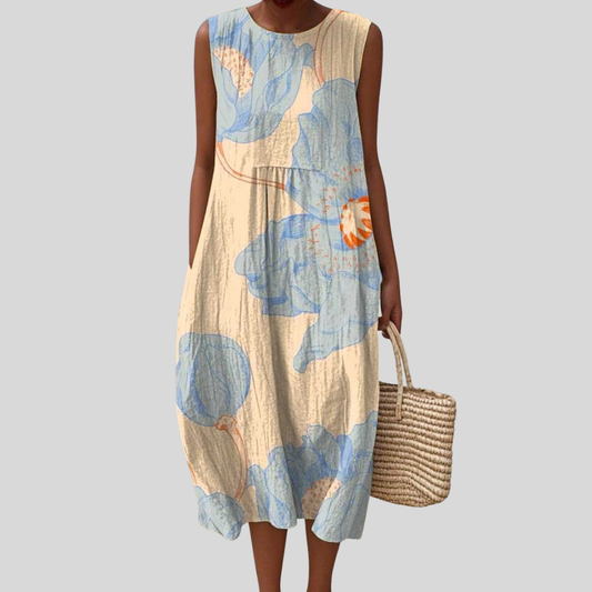Fliessendes und bequemes Kleid