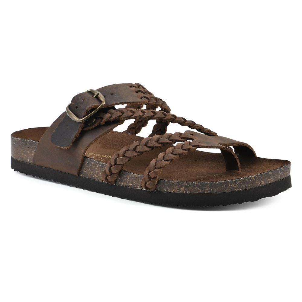 Adriana I Geflochtene Korksandalen