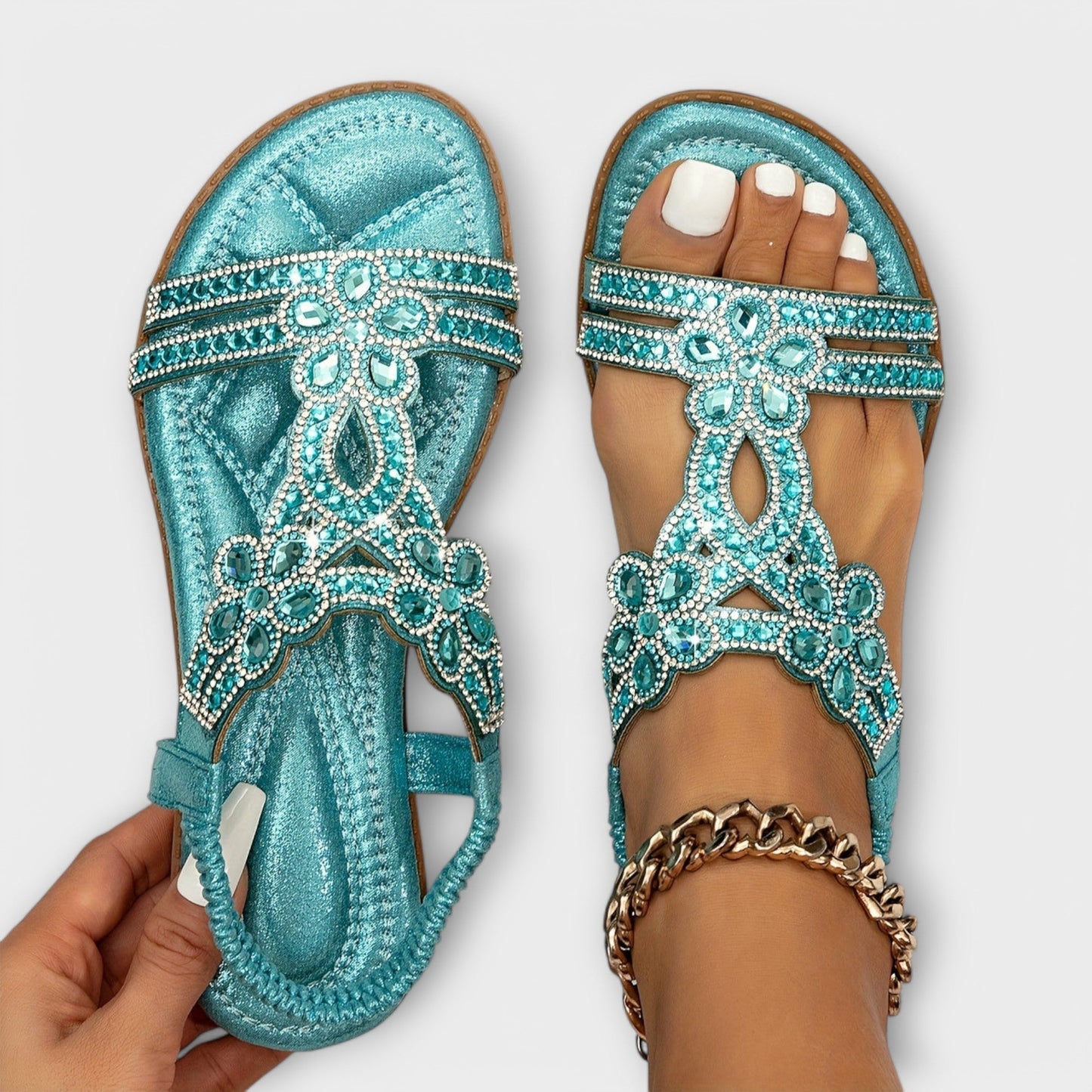 Rosalie - Orthopädische Sandalen im Bohostyl