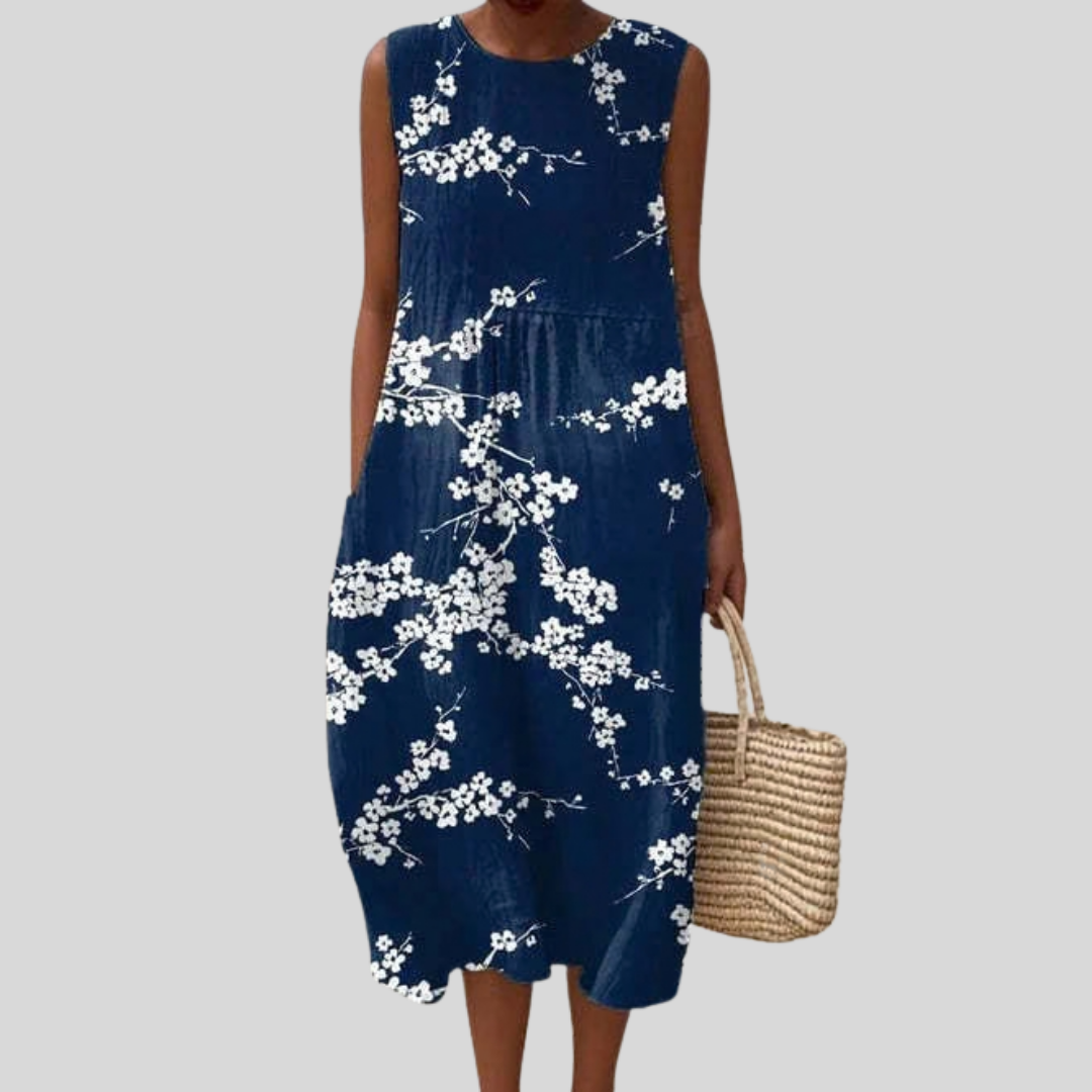 Fliessendes und bequemes Kleid