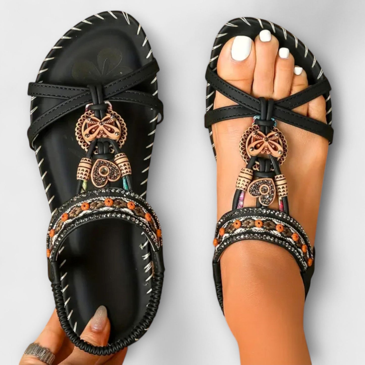 Clara - Sandalen inspiriert von Ibiza