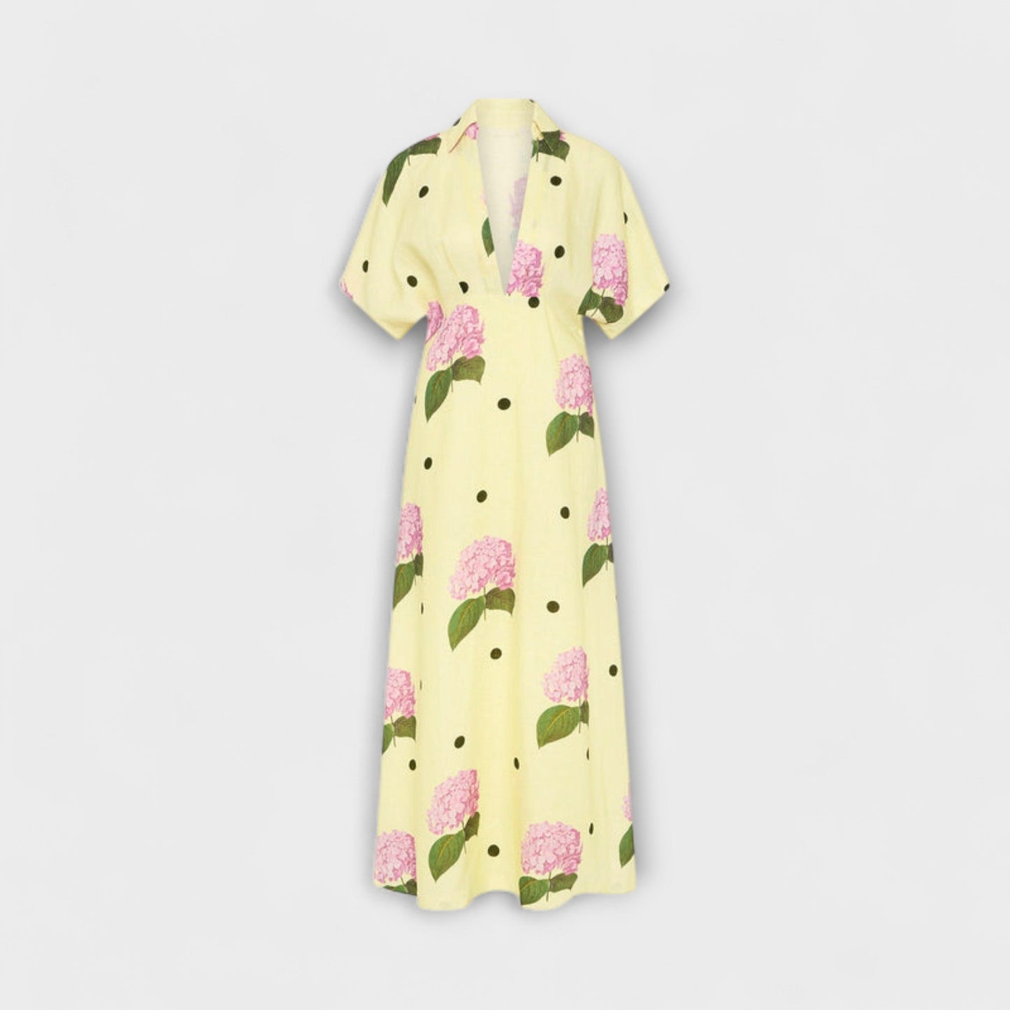 Kayla - Langes Fliessendes Kleid
