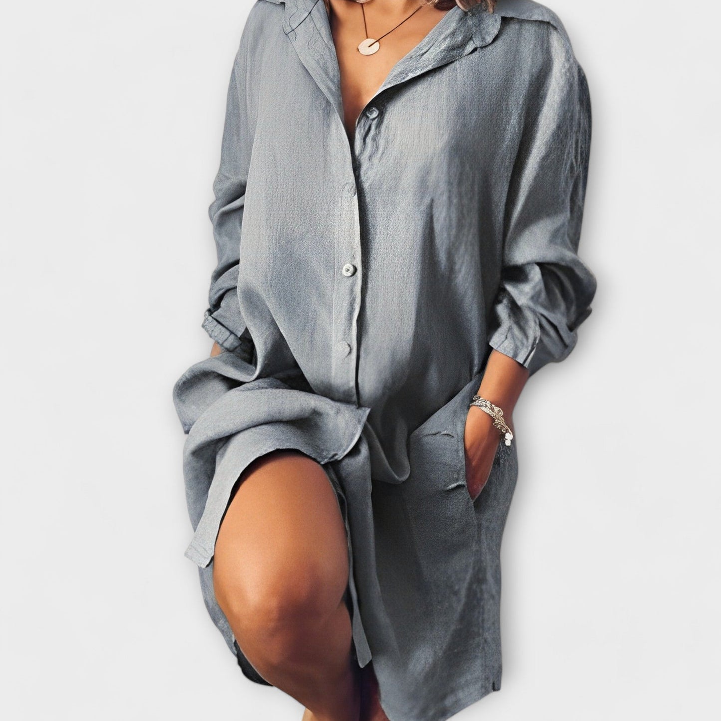Silvia - Lässige bluse für den Alltag