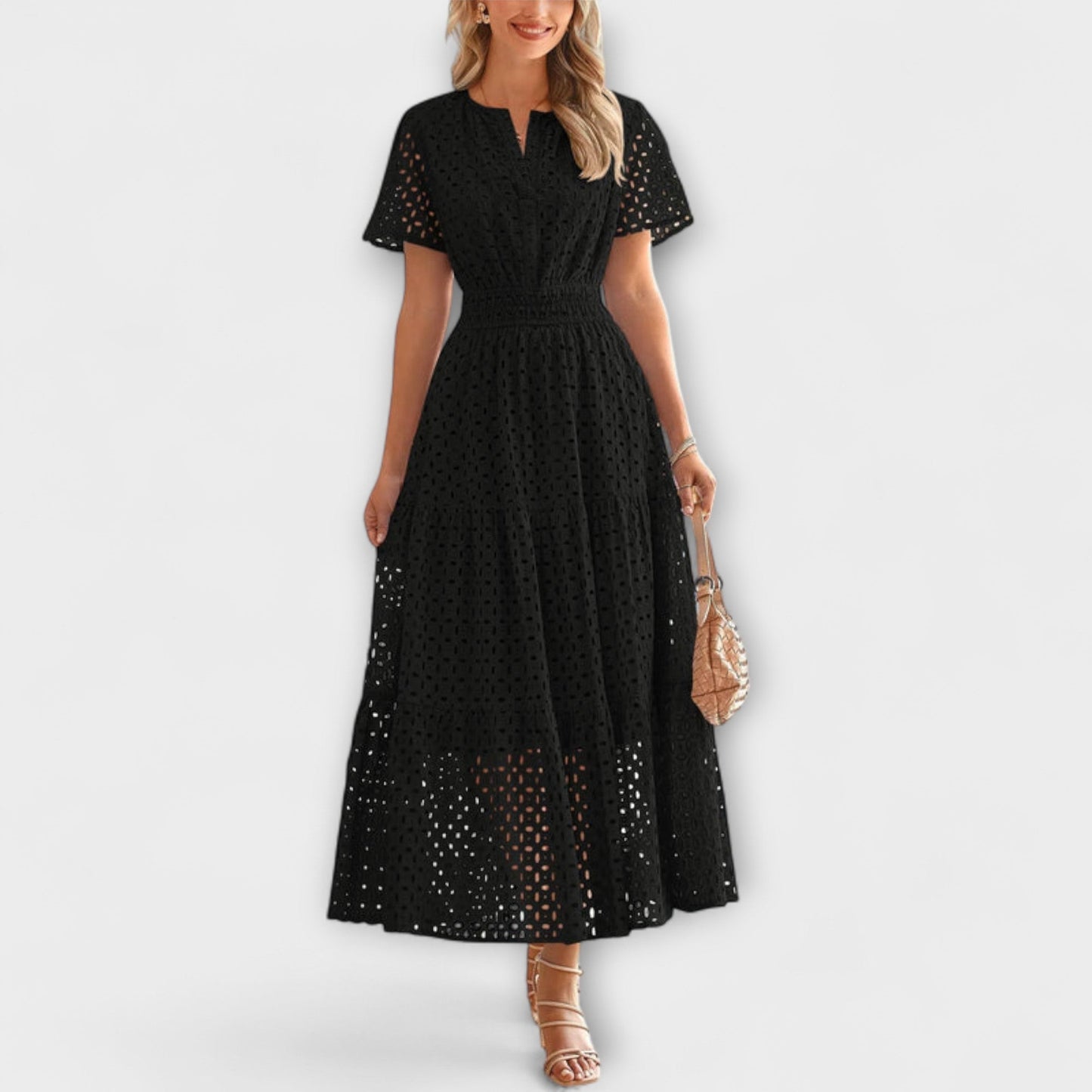 Linette - Elegantes Spitzen-Sommerkleid