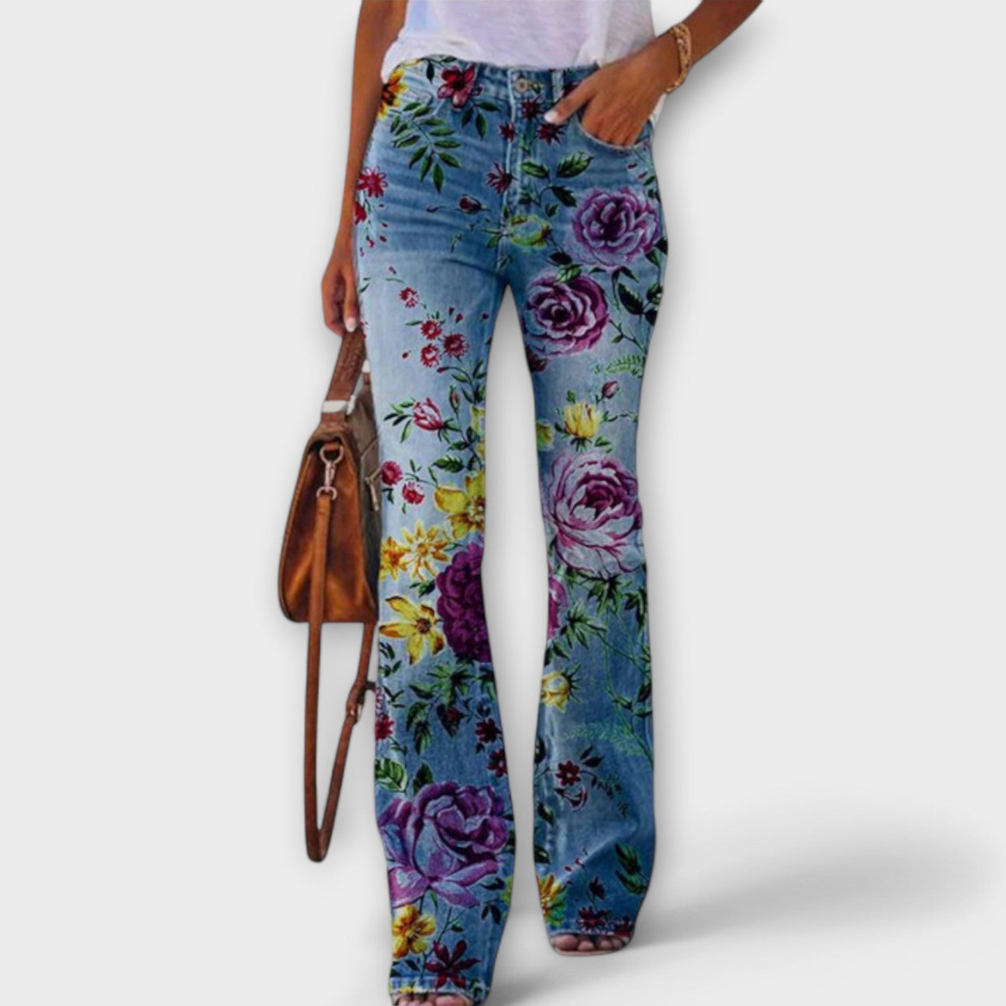 Nina - Hose mit Blumen