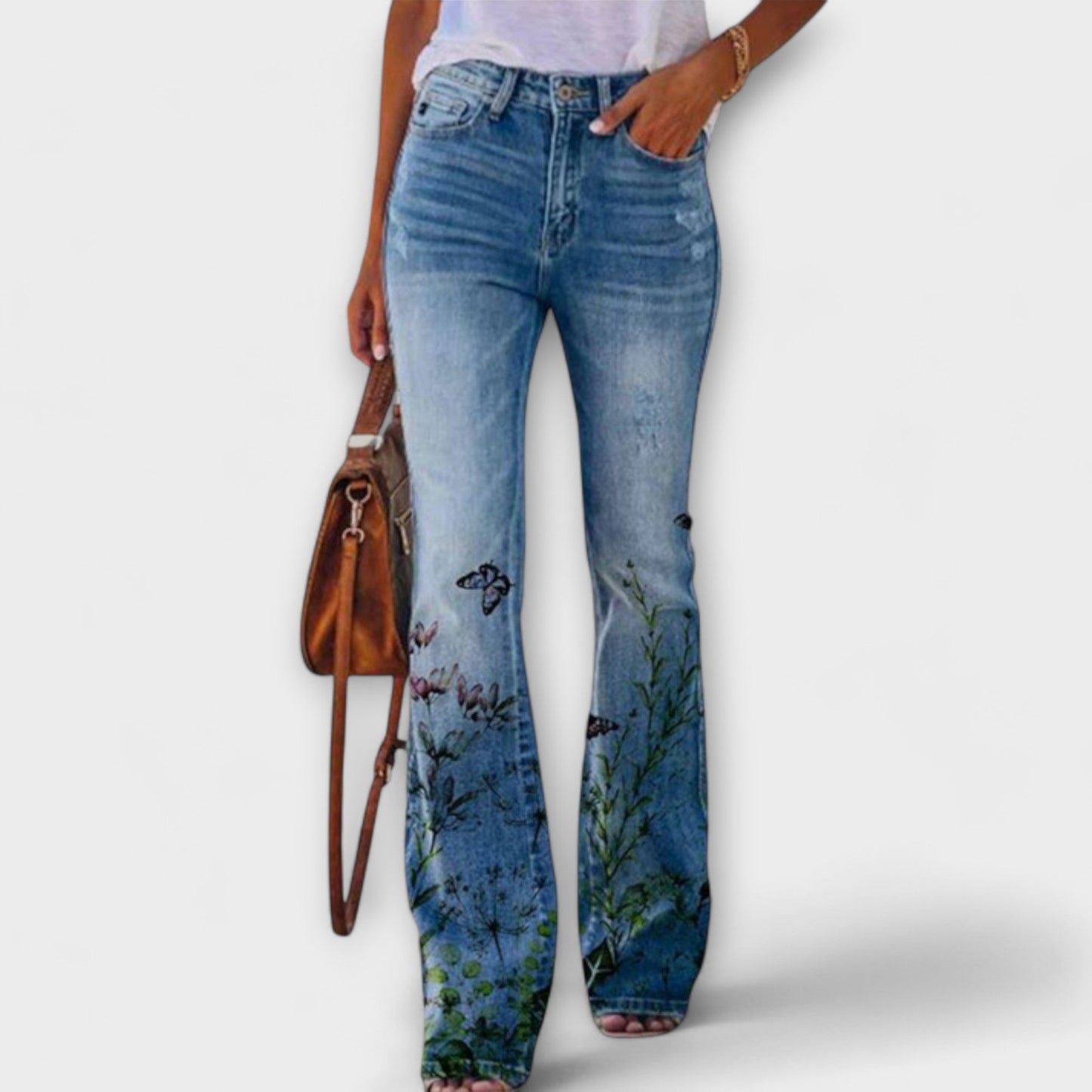 Nina - Hose mit Blumen