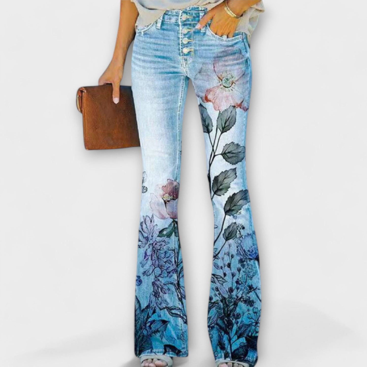 Nina - Hose mit Blumen