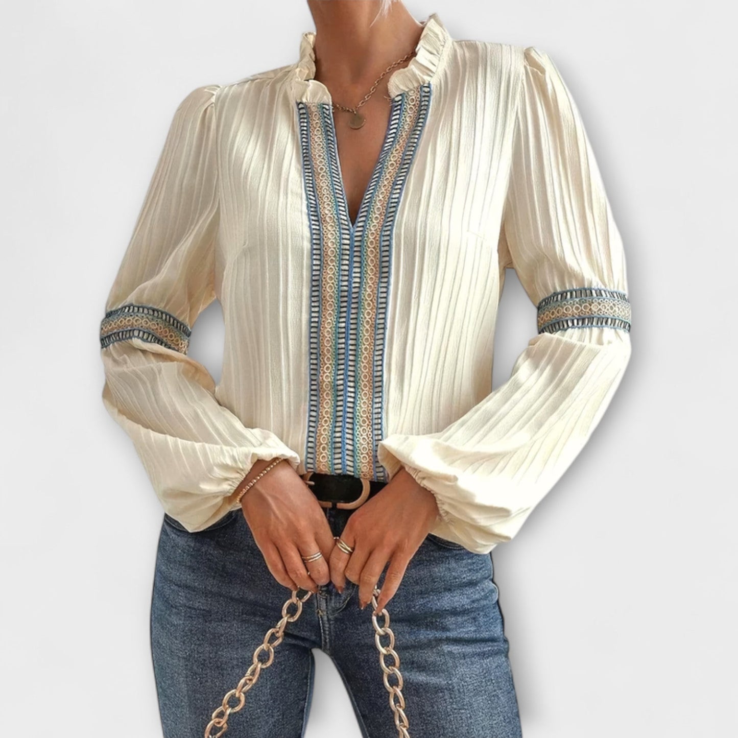 Renelle - Klassisches Erbstück-Shirt