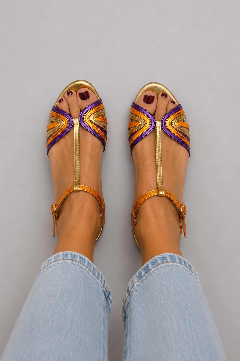 Viviana | Sandalen Mediterrane Farben